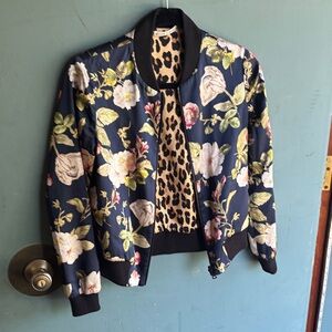 Alice + Olivia Reversible Bomber Jacket